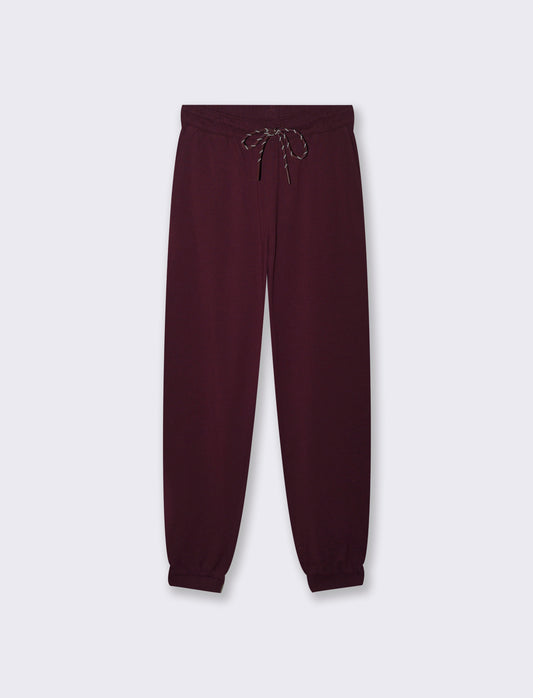 JOGGER CON  COULISSE - Bordeaux
