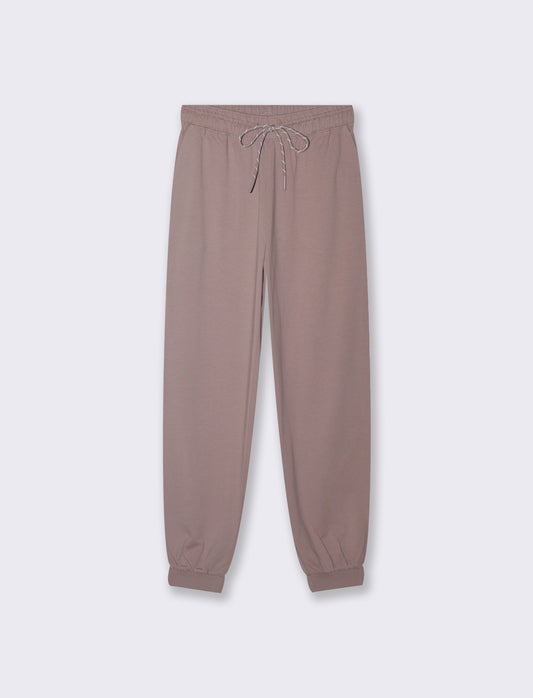 JOGGER CON  COULISSE - Viola glicine