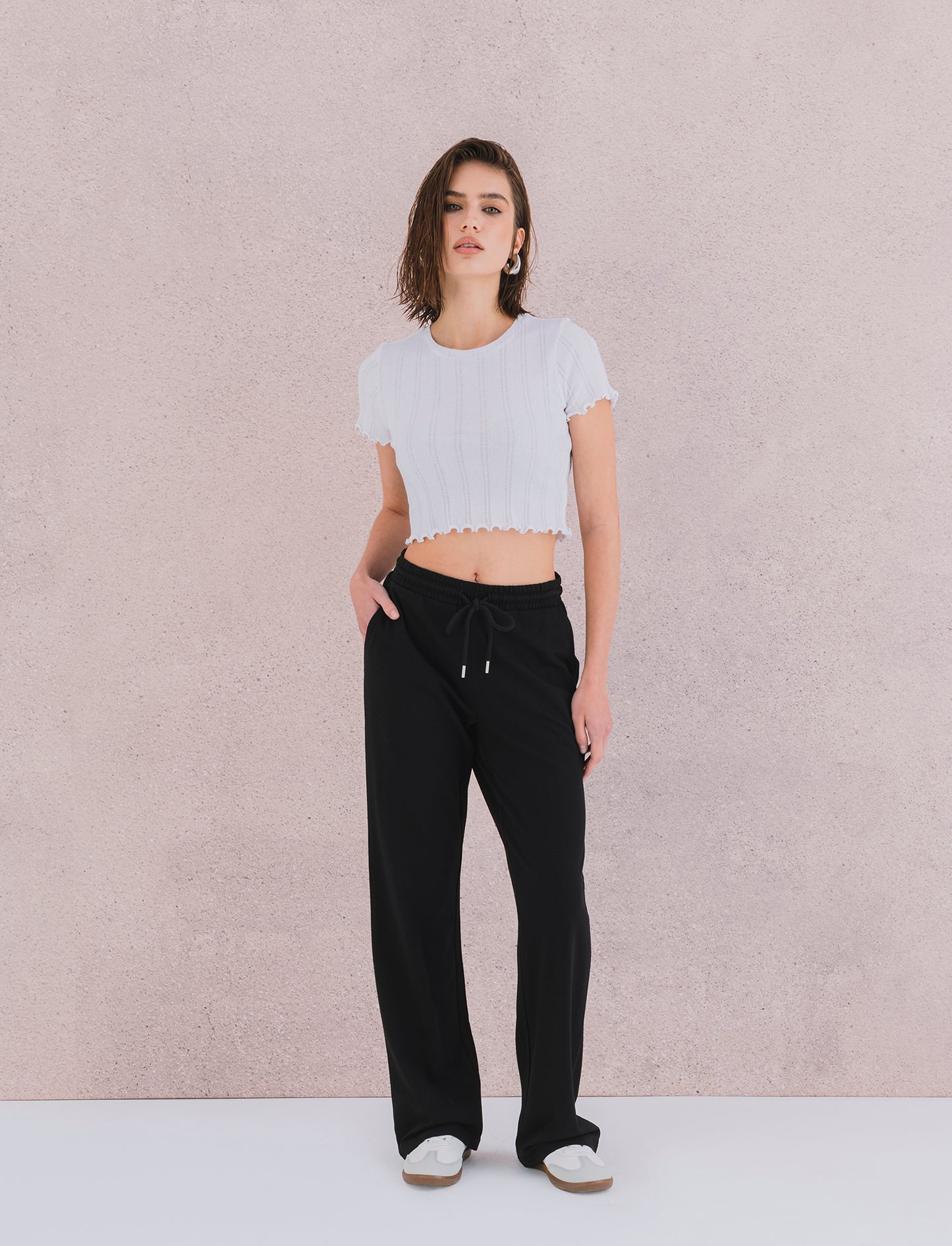 JOGGER CON COULISSE - Nero