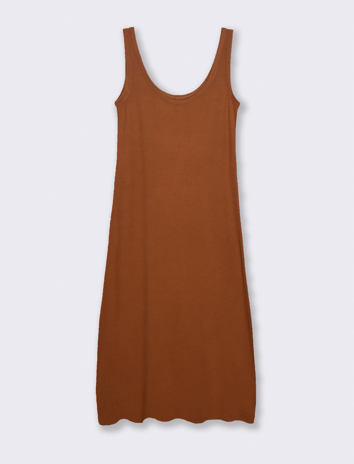VESTITO LUNGO - Cognac