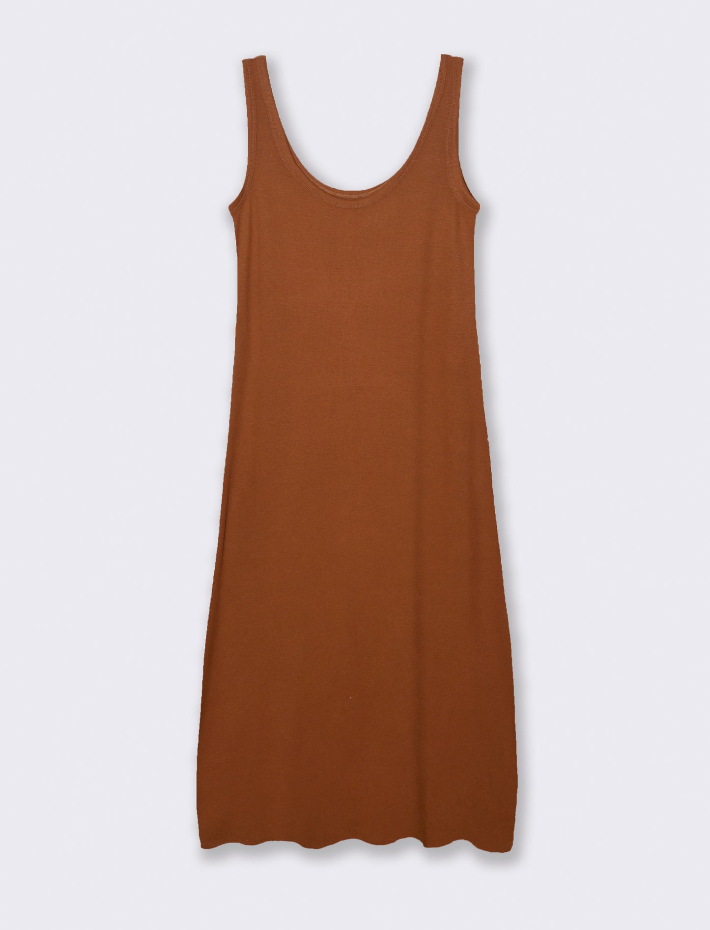VESTITO LUNGO - Cognac