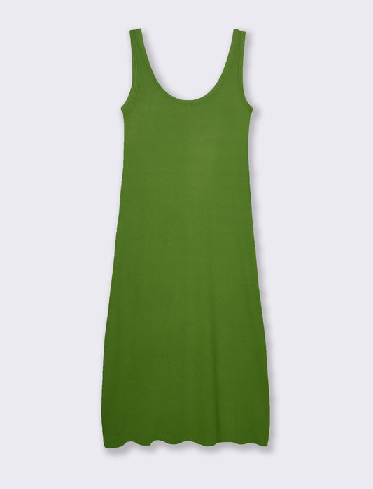 VESTITO LUNGO - Verde prato