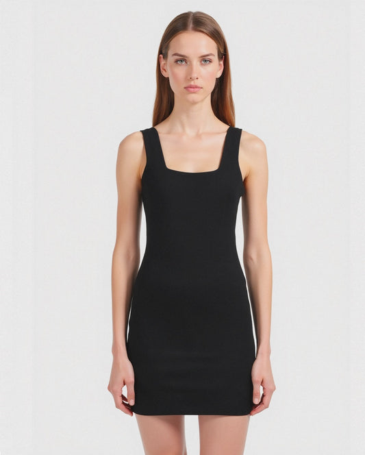 VESTITO CORTO - Nero