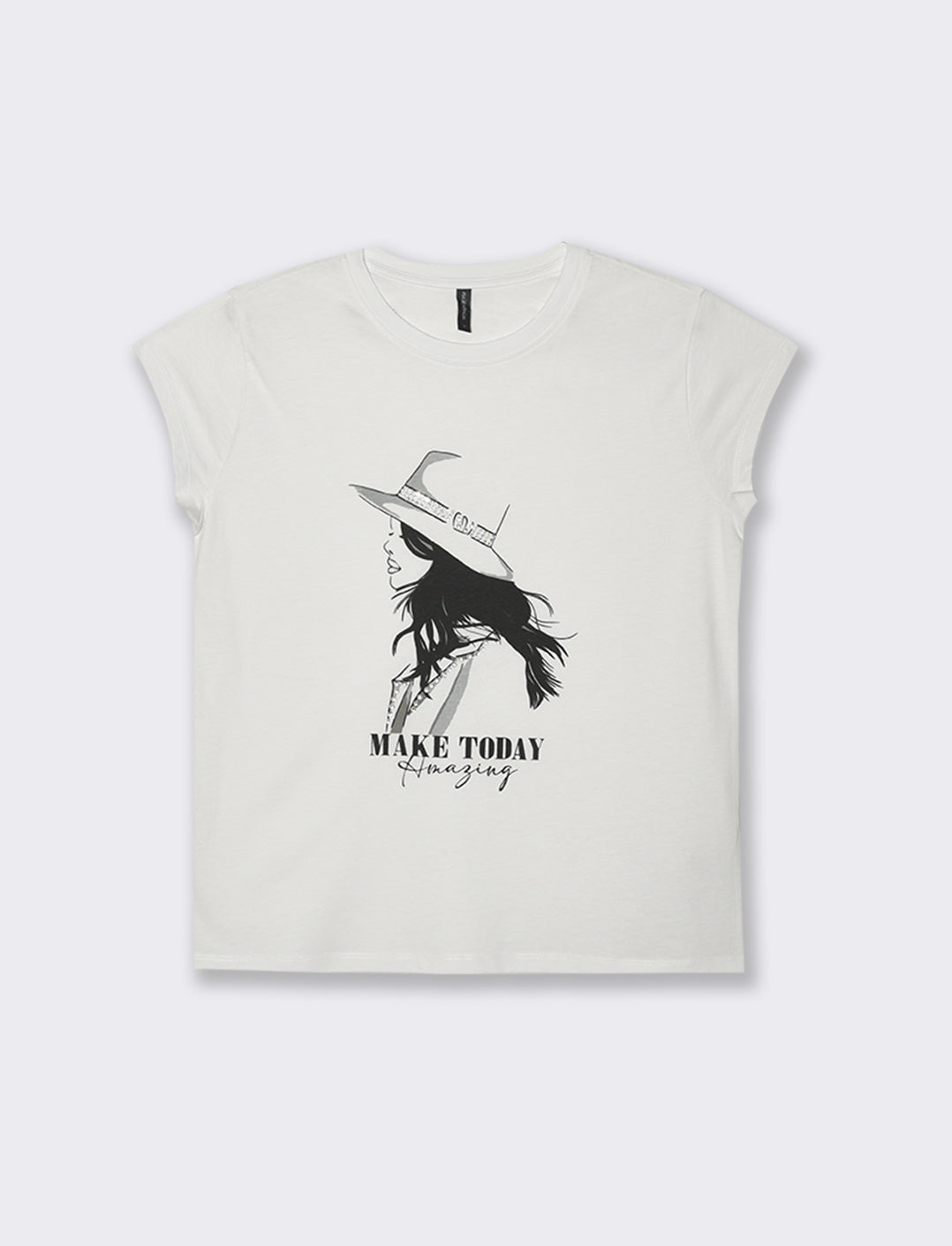 T-SHIRT CON STAMPA E APPLICAZIONI - var 3