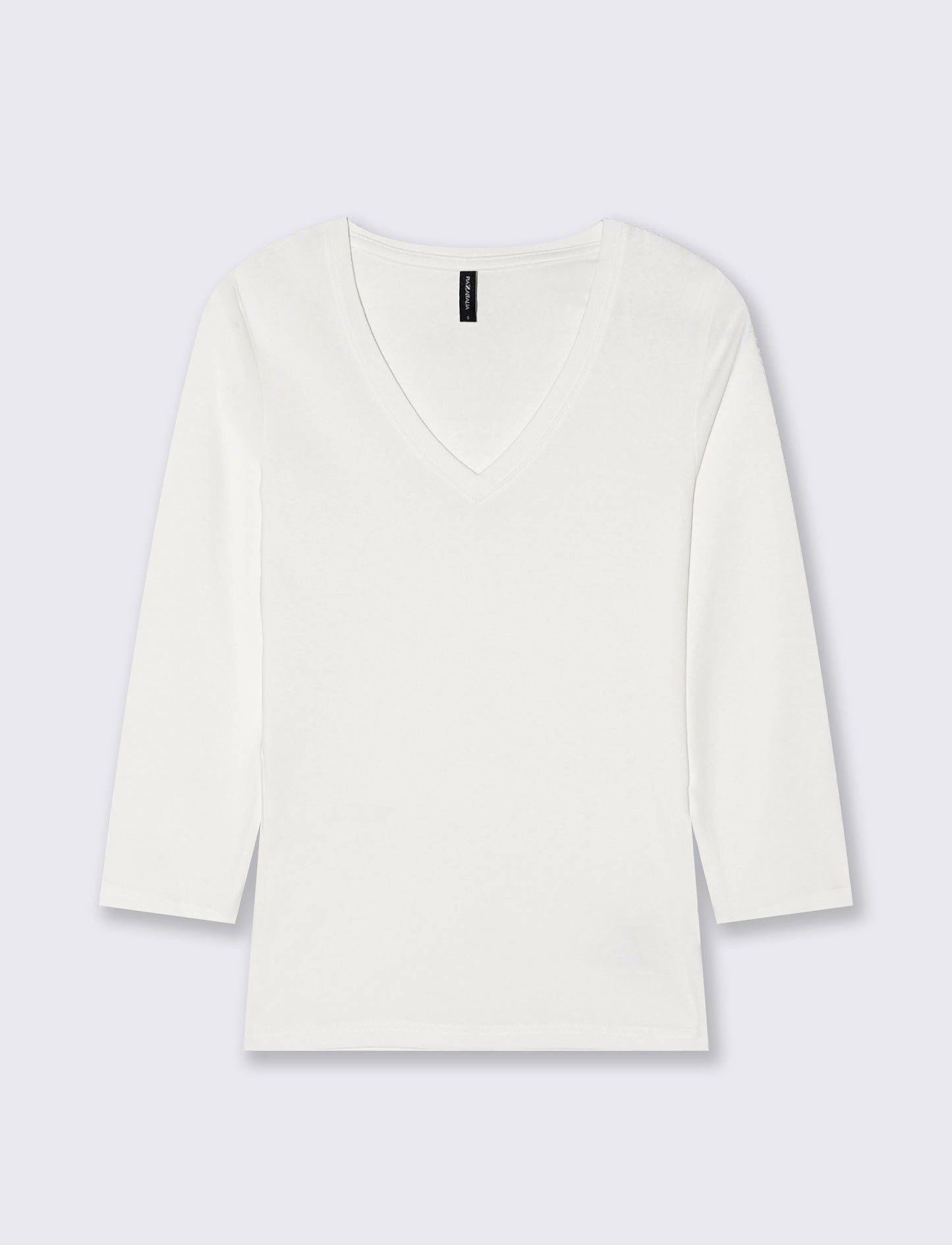 T-SHIRT BASICA - Bianco latte