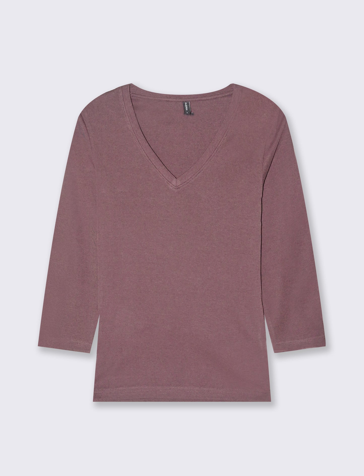 T-SHIRT BASICA - Viola glicine