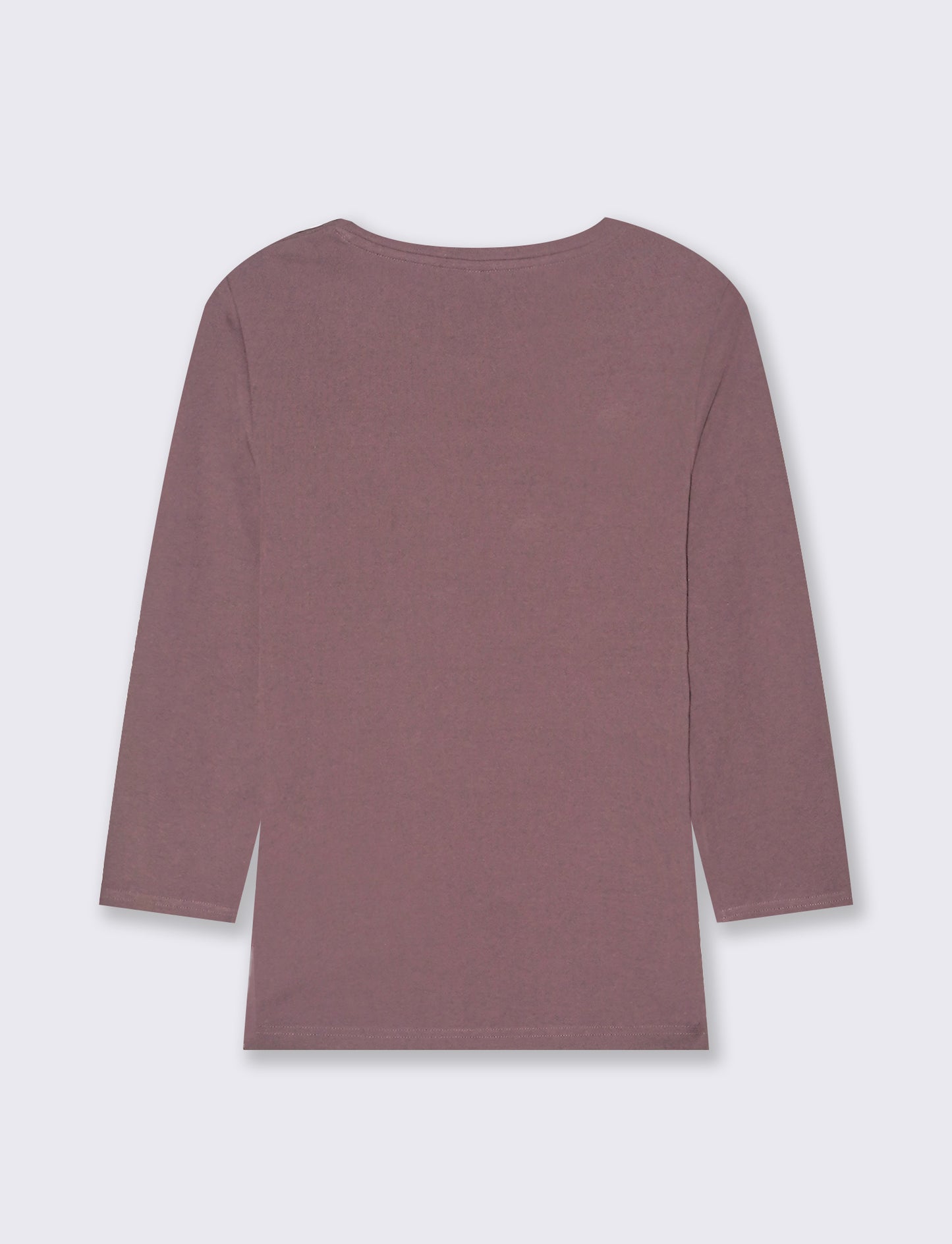 T-SHIRT BASICA - Viola glicine