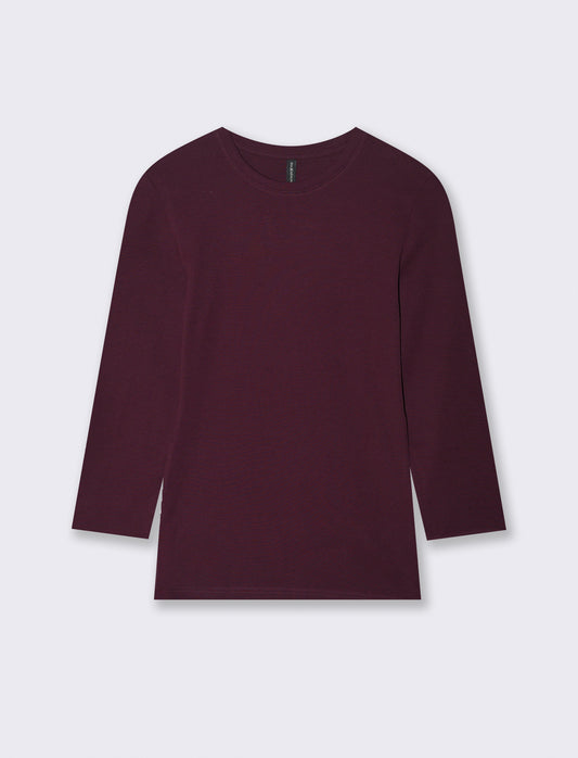 T-SHIRT A COSTE - Bordeaux