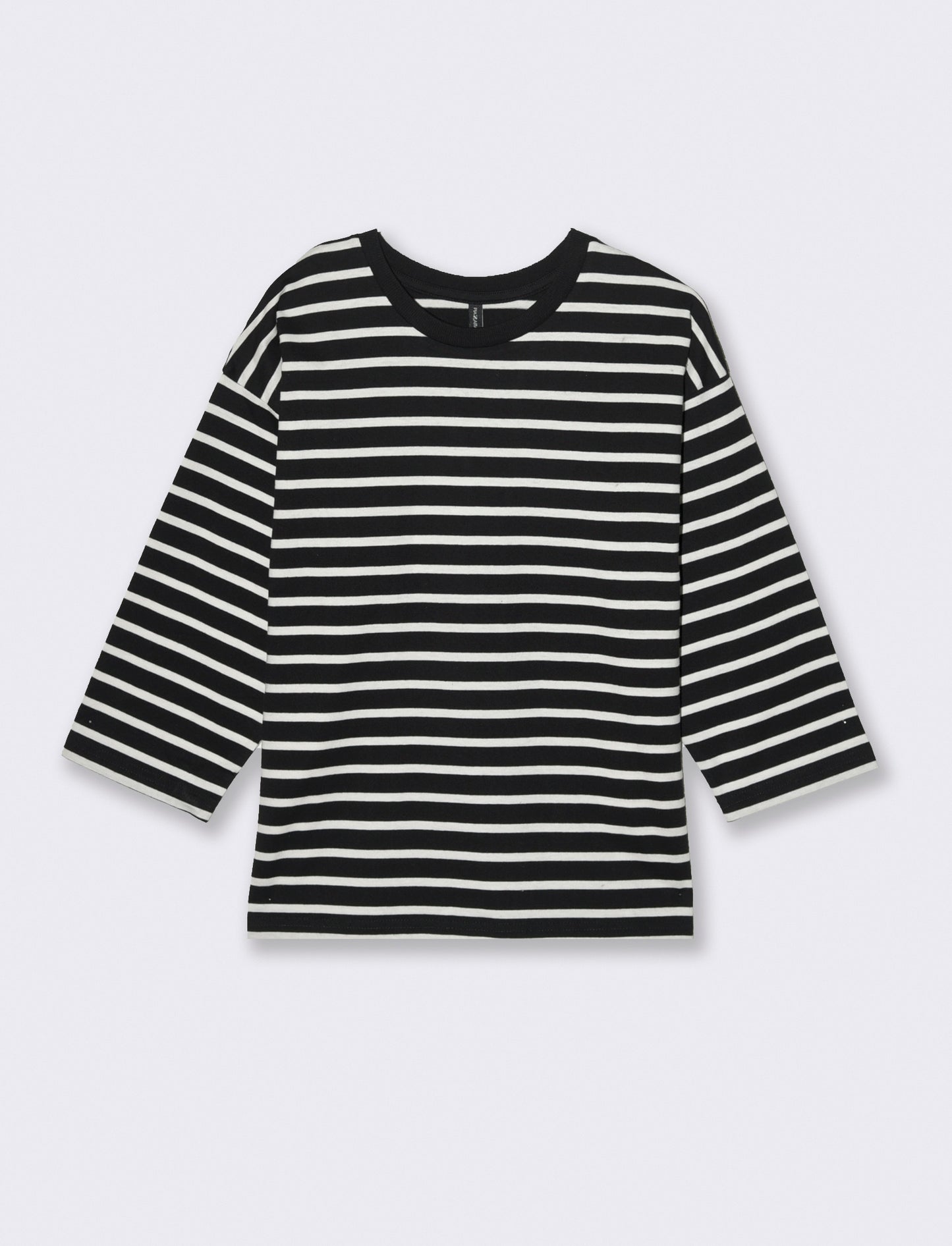 T-SHIRT CON FANTASIA A STRISCE - var 1