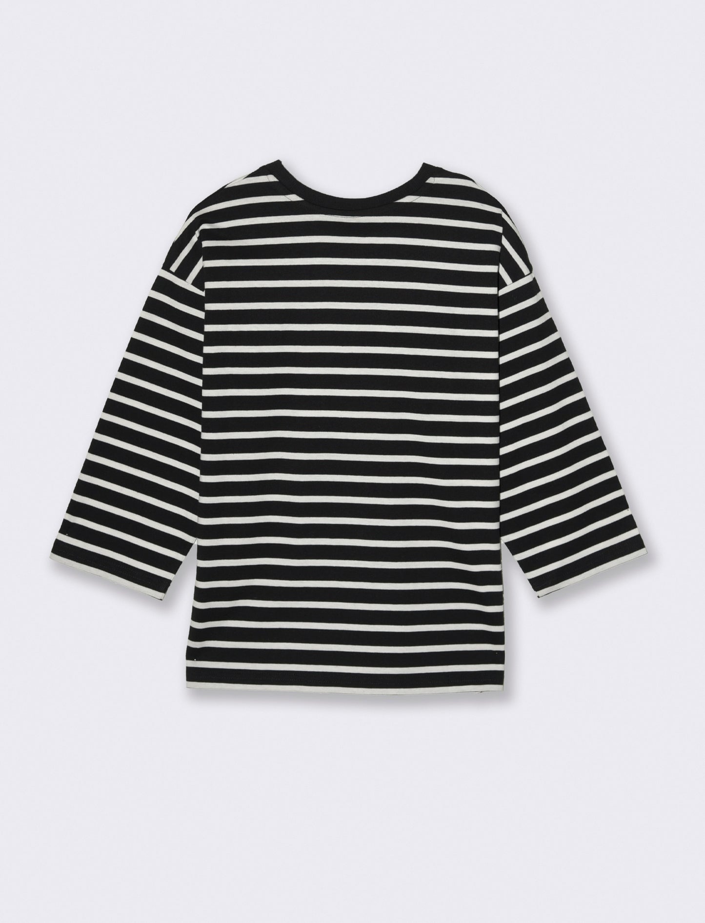 T-SHIRT CON FANTASIA A STRISCE - var 1