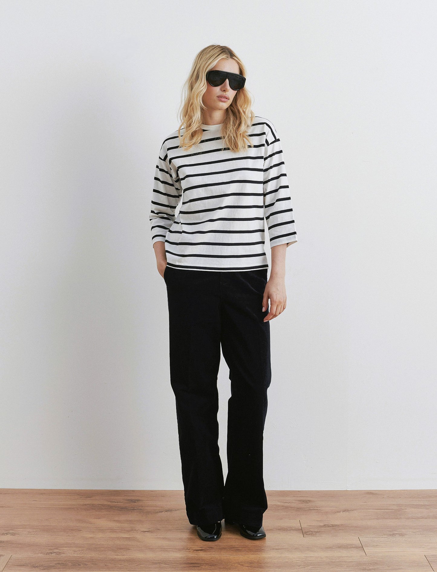 T-SHIRT CON FANTASIA A STRISCE - var 2