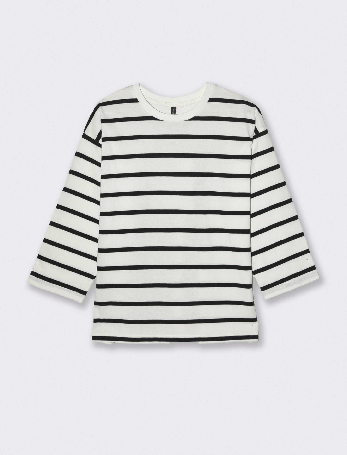 T-SHIRT CON FANTASIA A STRISCE - var 2