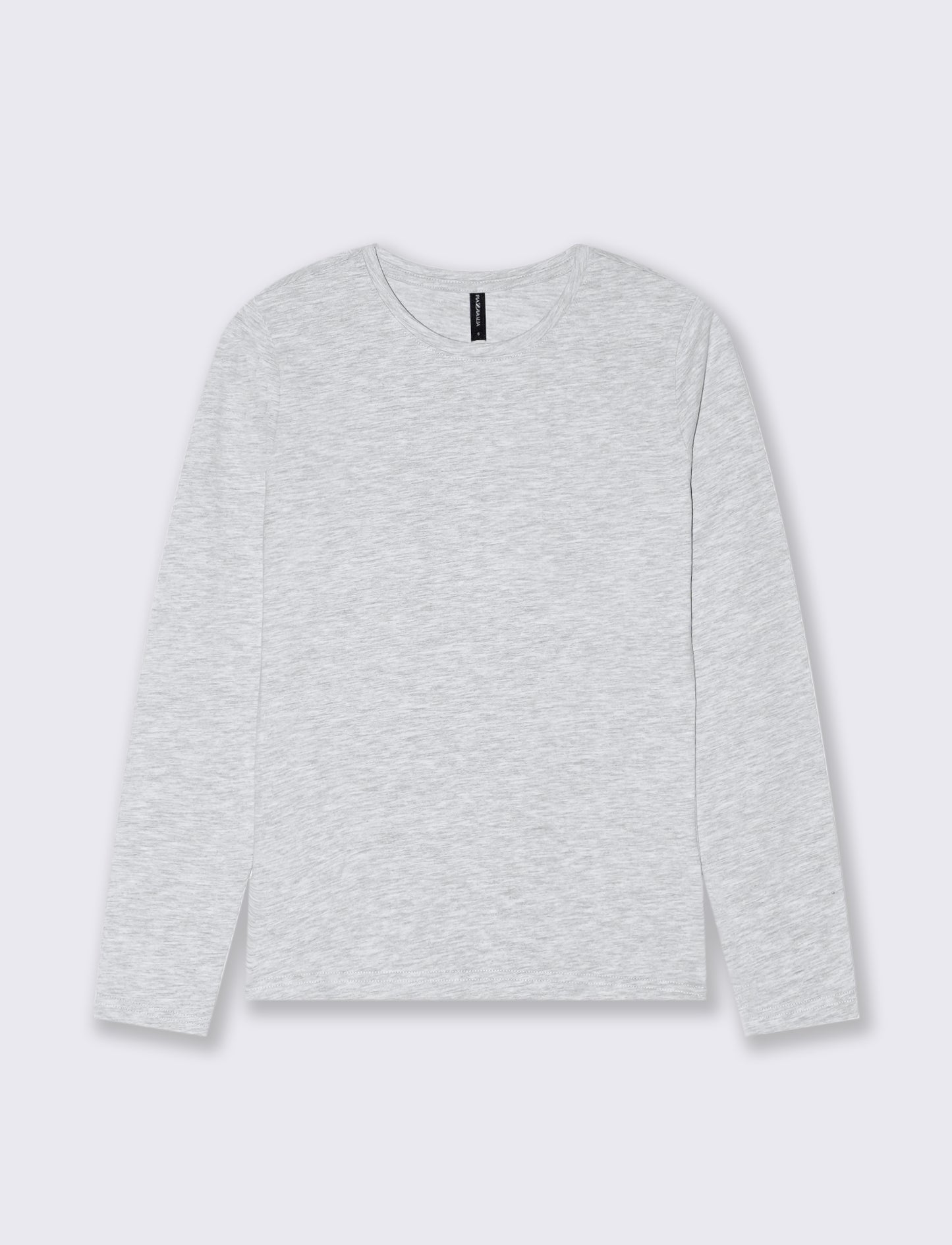 T-SHIRT BASICA - Grigio chiaro mel.