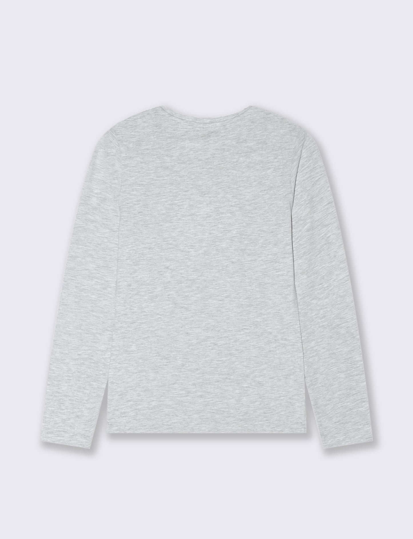 T-SHIRT BASICA - Grigio chiaro mel.