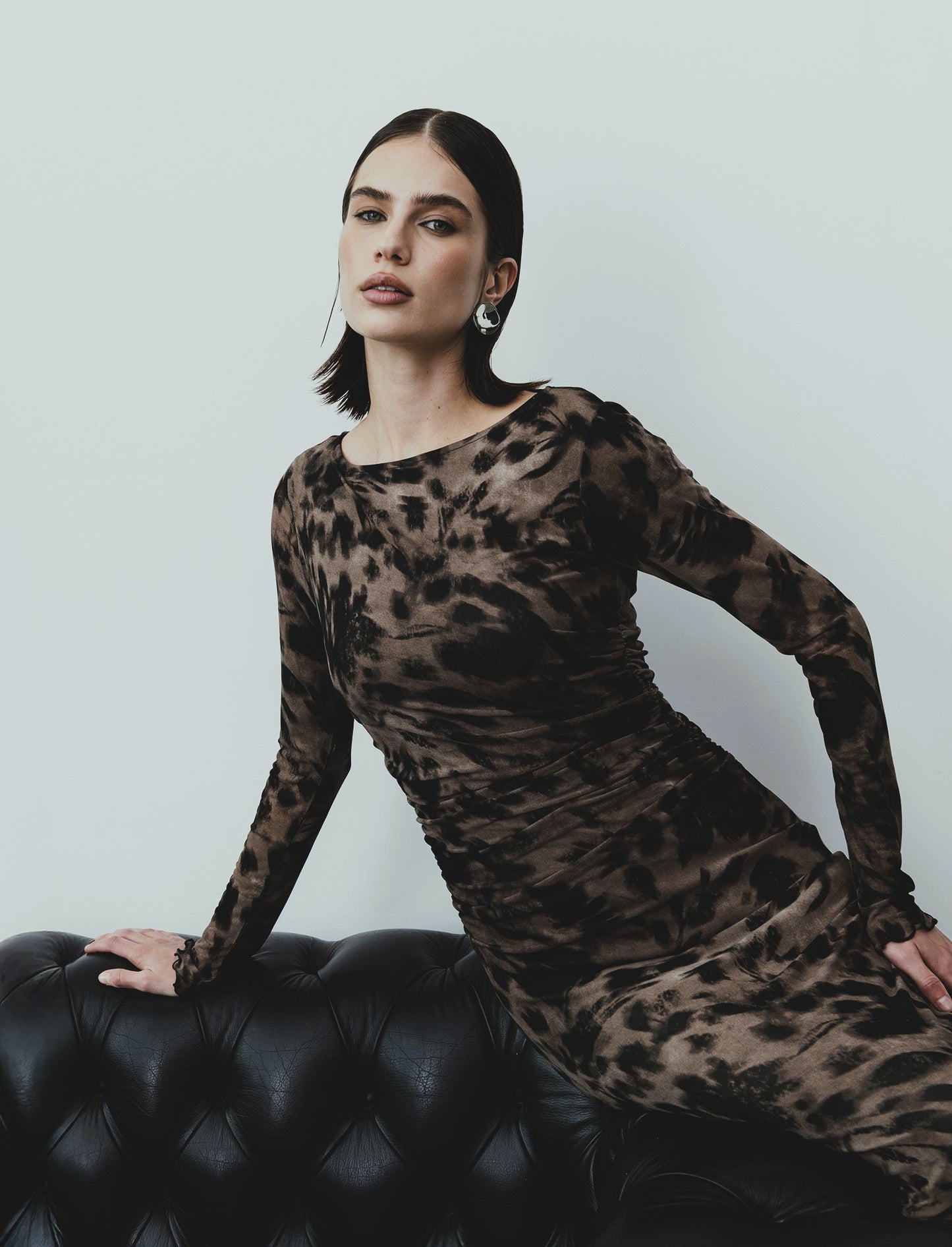 VESTITO LUNGO CON ARRICCIO - var 1