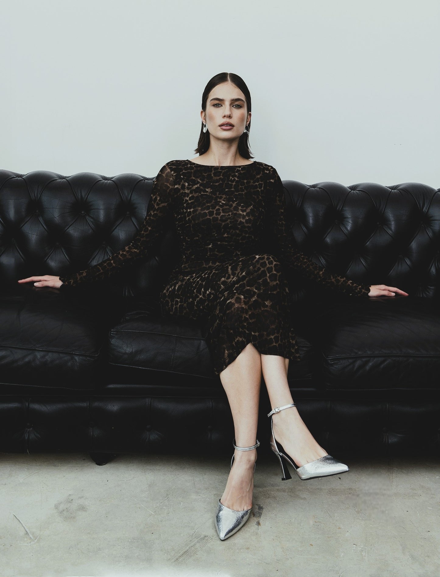 VESTITO LUNGO CON ARRICCIO - var 2