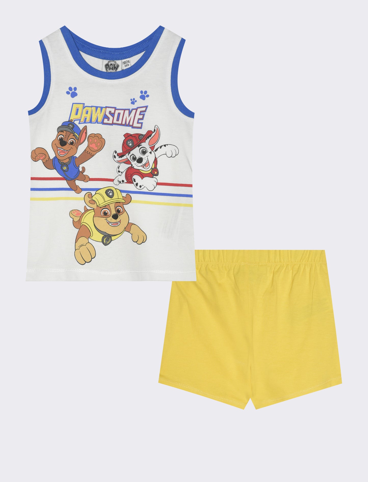 Completo Paw Patrol da neonato - Bianco