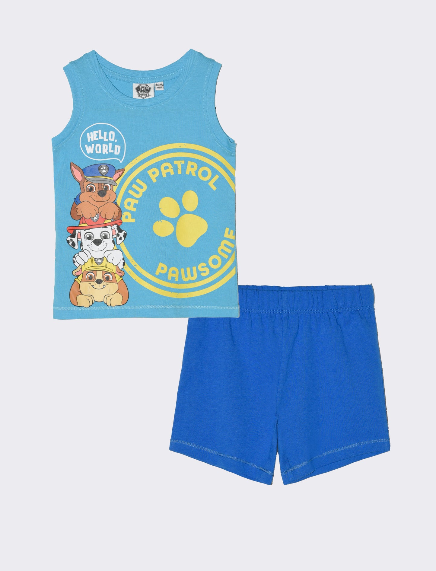 Completo Paw Patrol da neonato - Turchese
