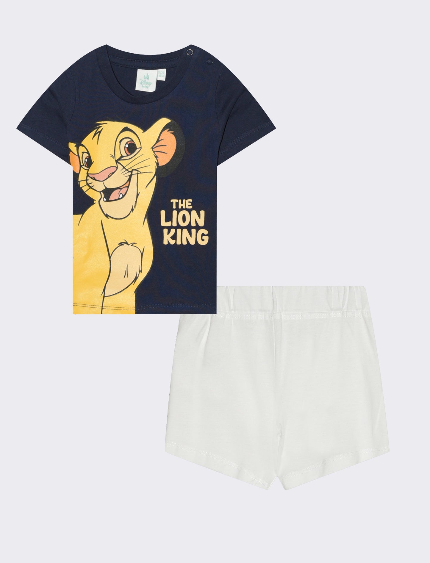 Completo Disney con personaggi da neonato - Blu