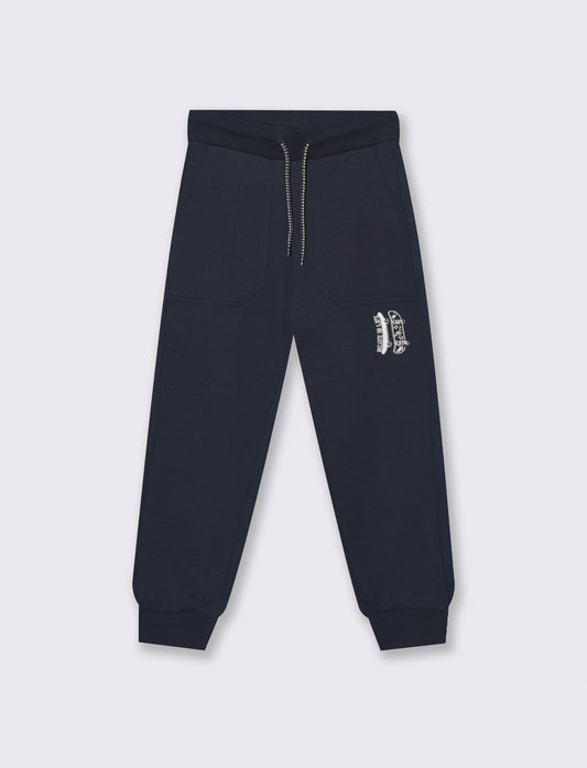JOGGER CON TASCHE - Blu