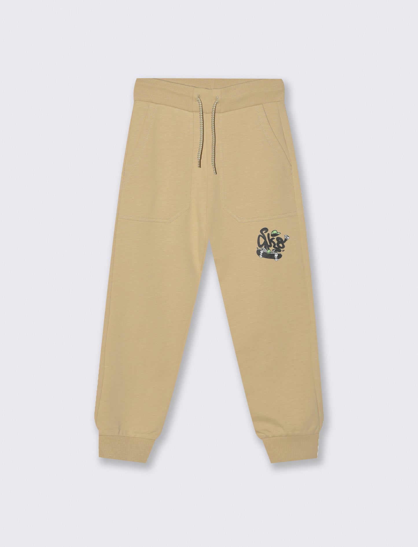 JOGGER CON TASCHE - Beige