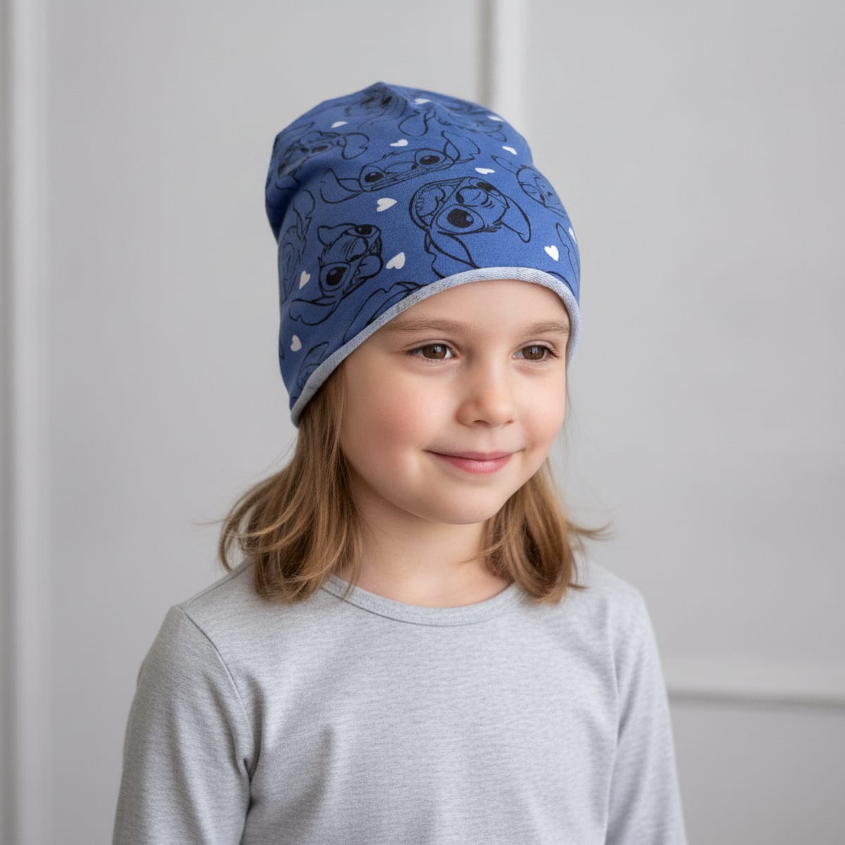 Colorful Hats and Headbands for Girls - Blue