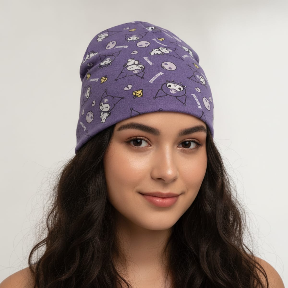 Cappelli cuffia bambina varie licenze - Viola