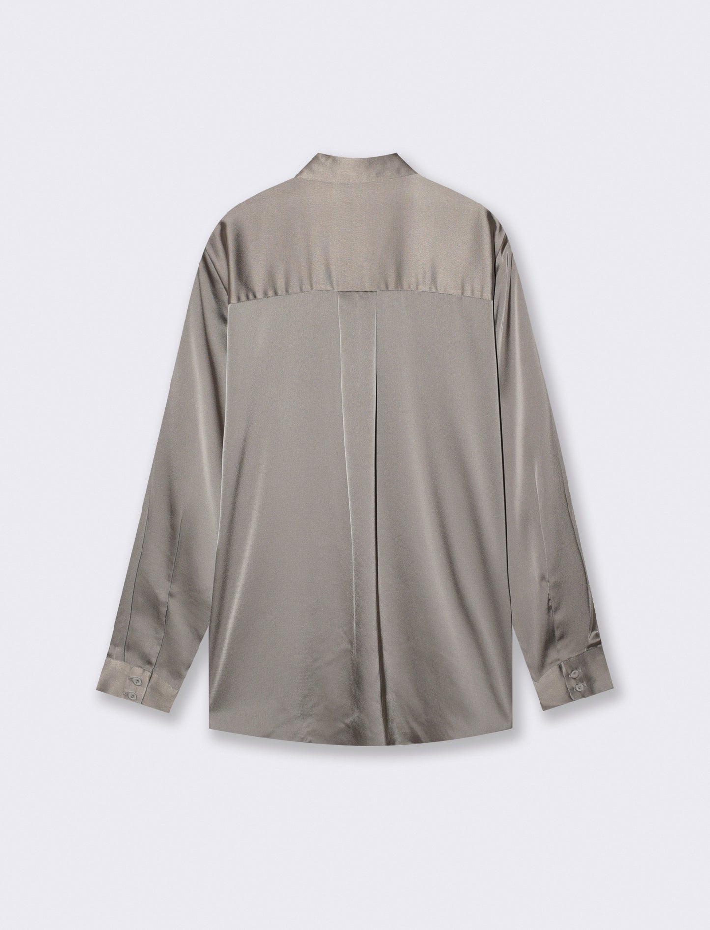 Camicia manica lunga - Grigio tortora