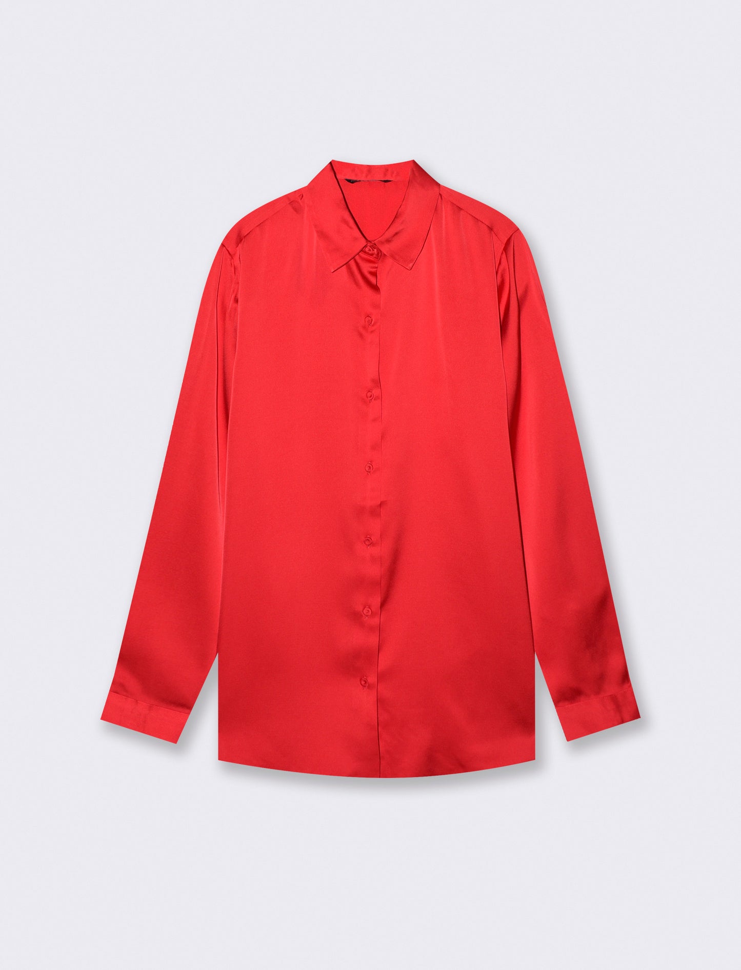Camicia manica lunga - Rosso