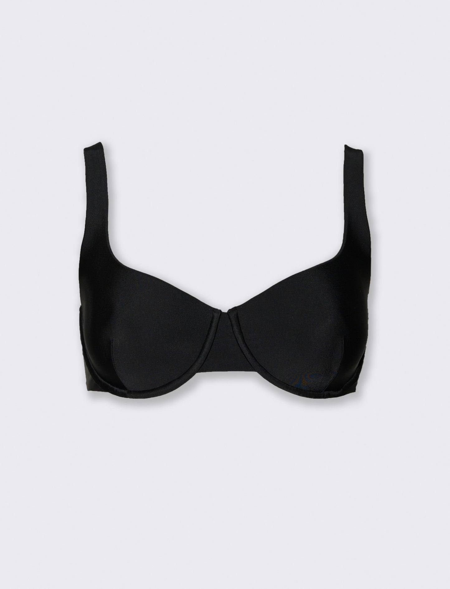 Reggiseno mare coppe push up - Nero