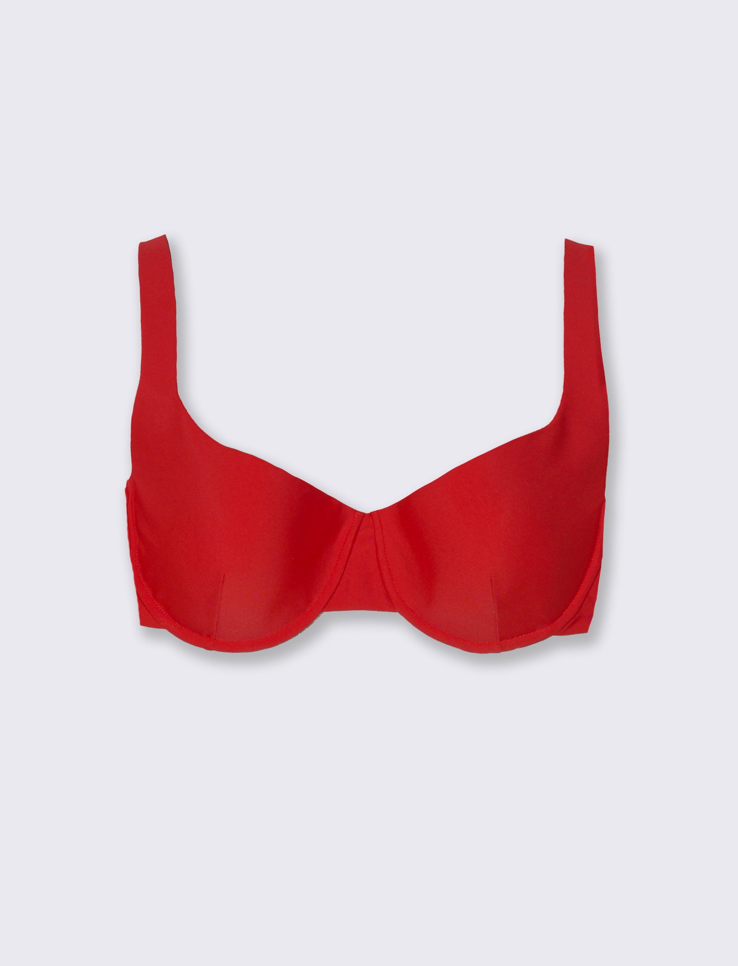 Reggiseno mare coppe push up - Rosso
