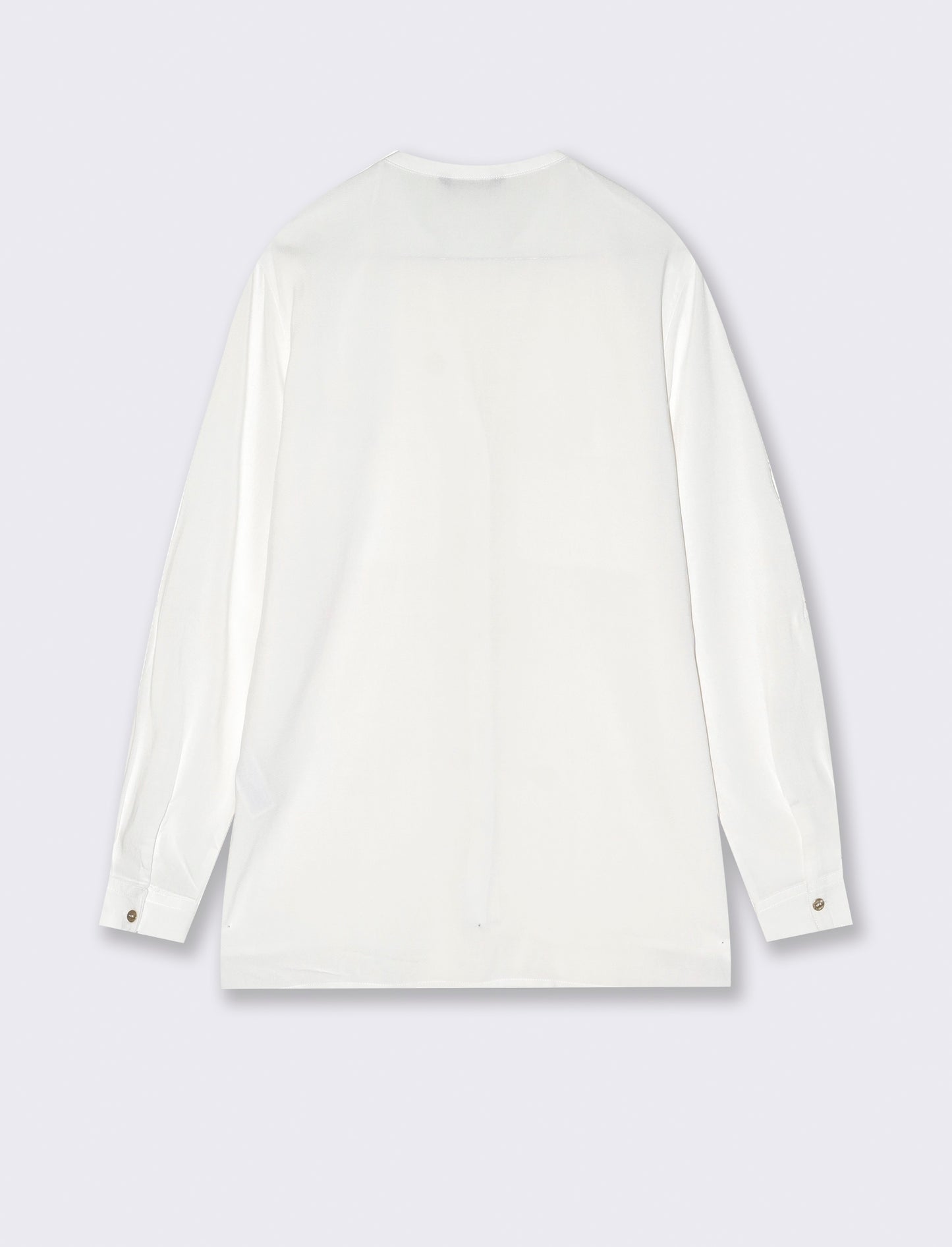 CAMICIA CON TASCHE - Bianco latte