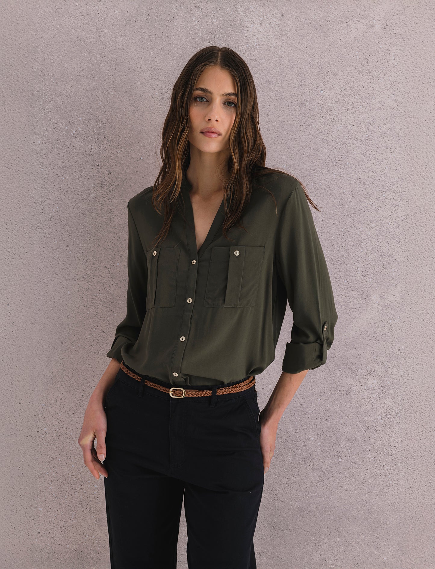 CAMICIA CON TASCHE - Ve.milit.
