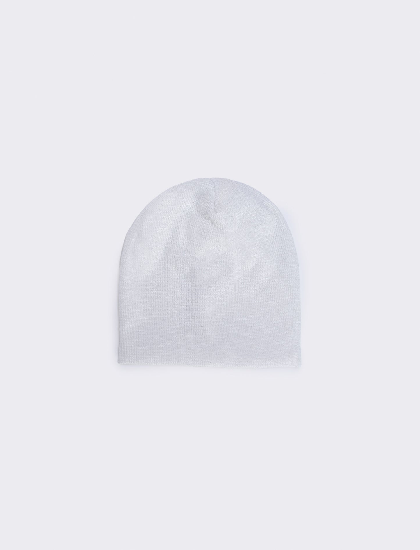 Lurex Beanie for a Glamorous Touch - White