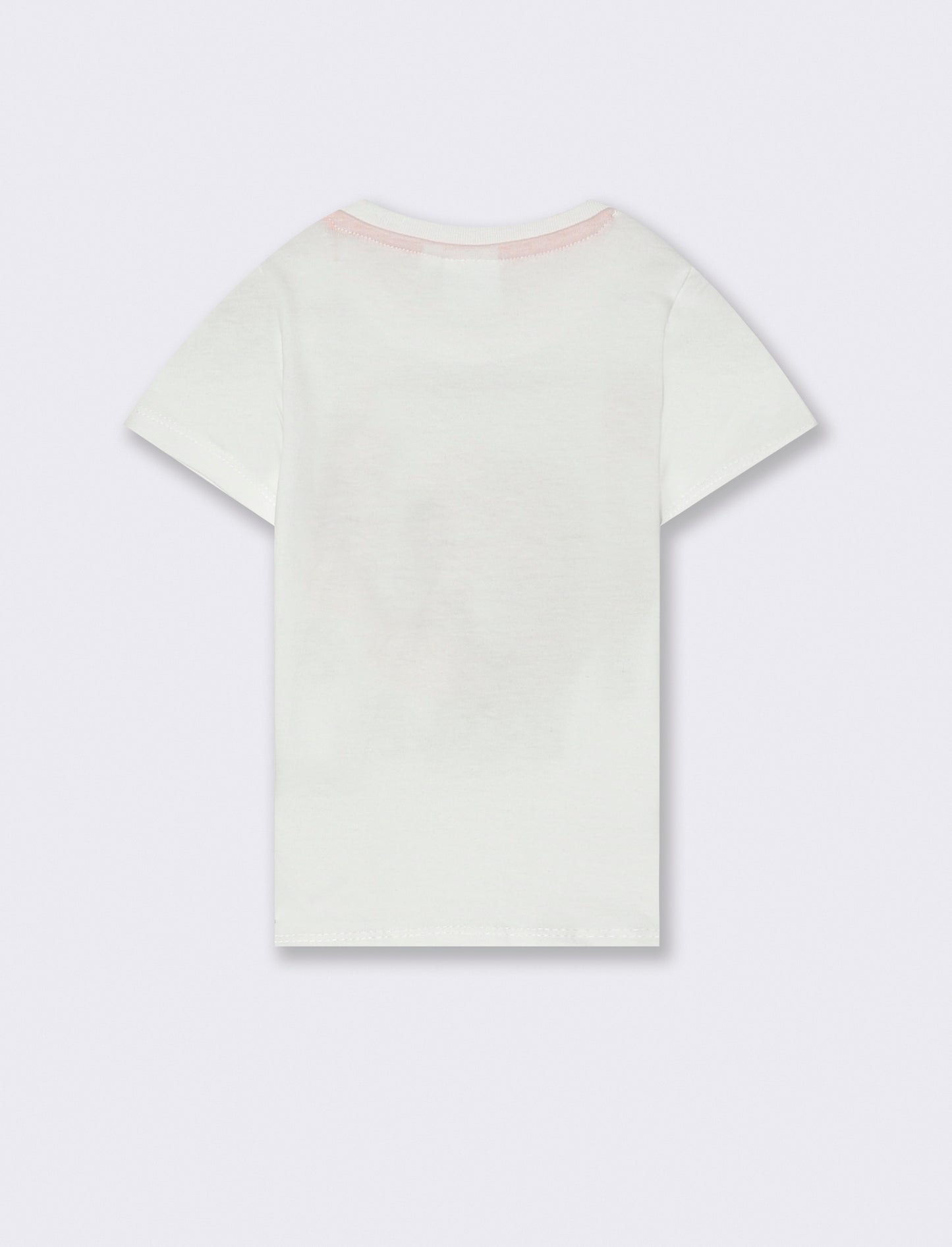 T-shirt con stampa Re Leone da neonato - Bianco