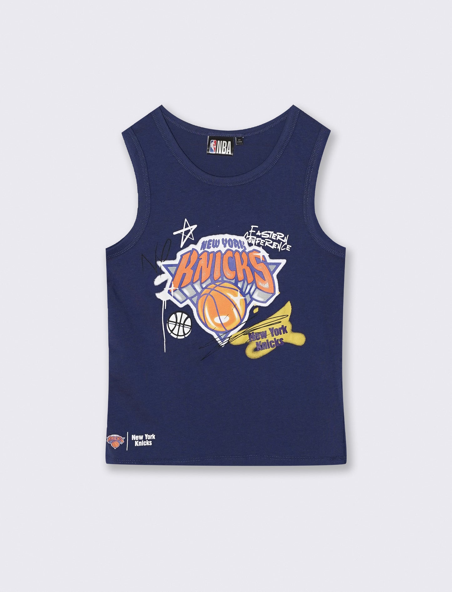 Canotta in cotone NBA da bambino - Blu