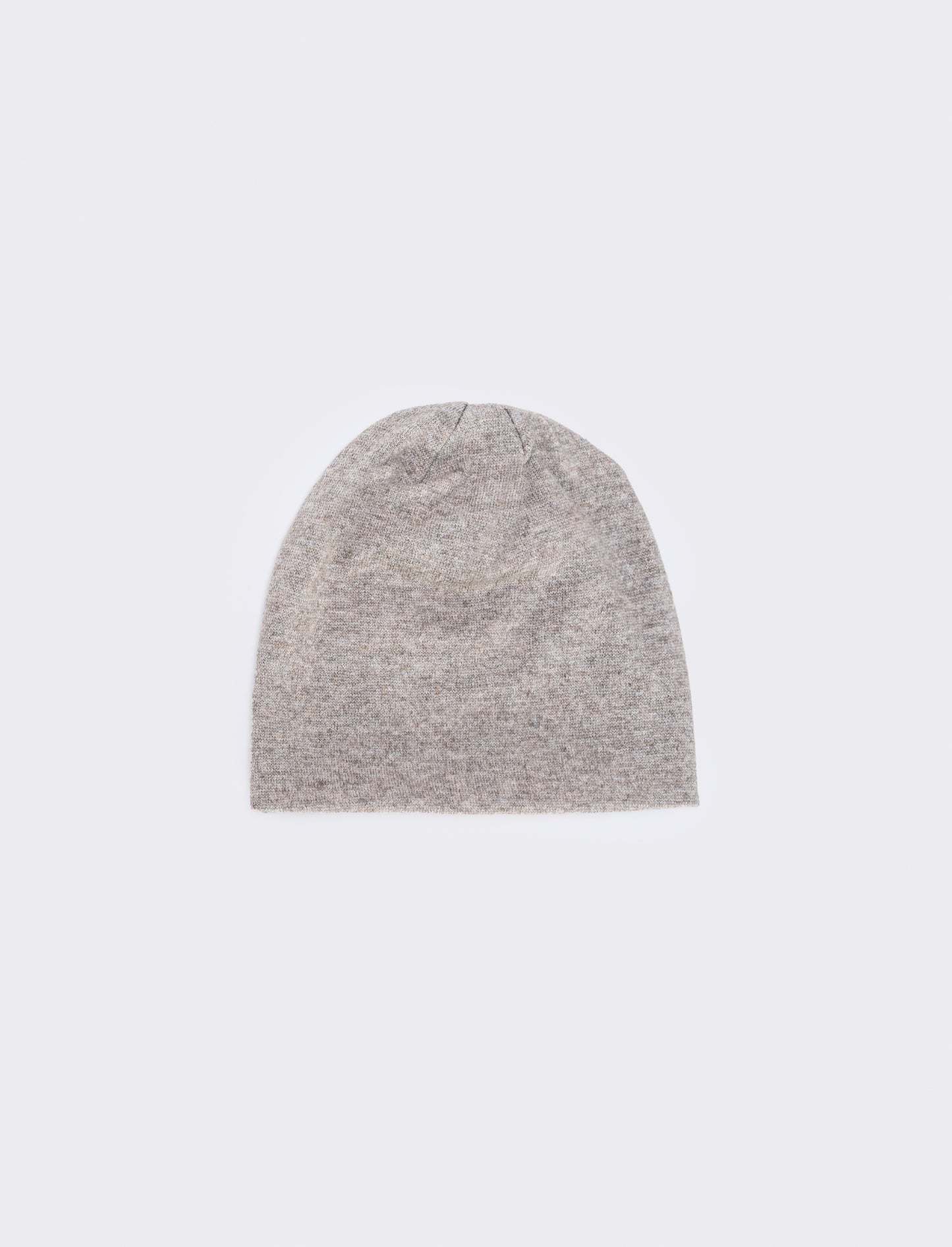 Cuffia melange tipo maglia - Grigio