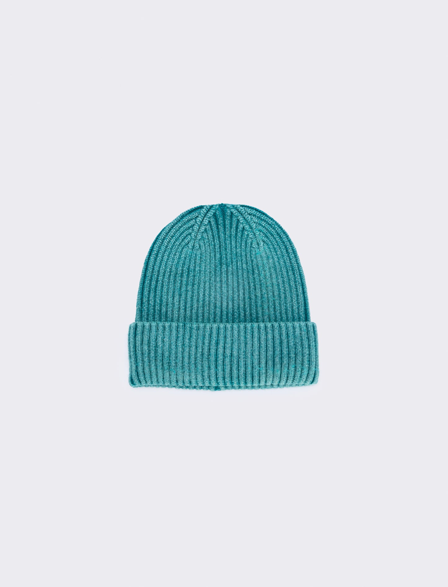 Ribbed washed hat - Sky blue