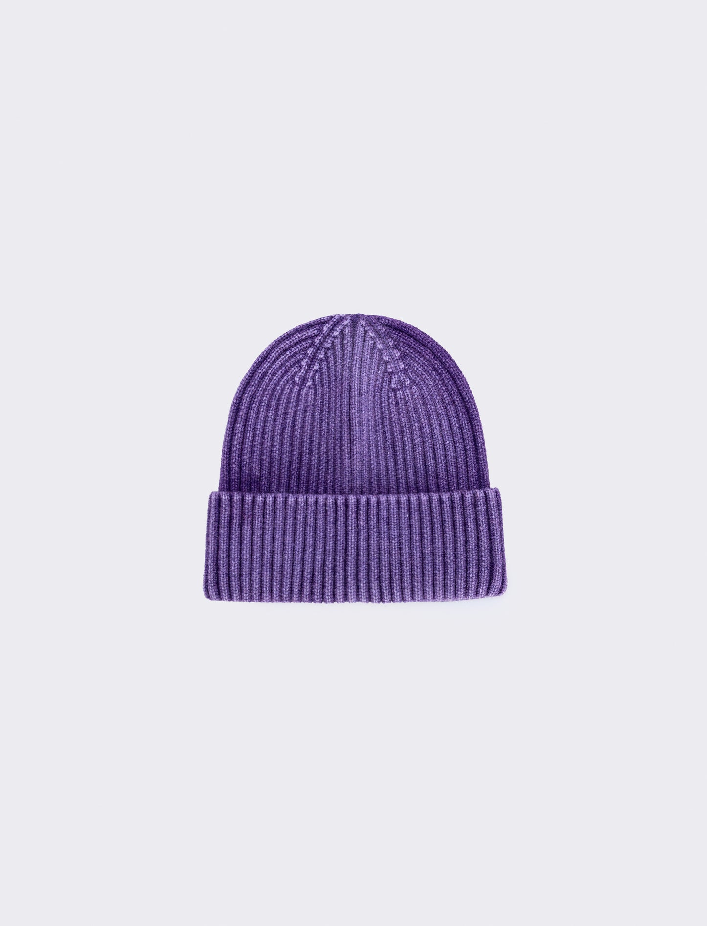 Cappello a costine delavè - Viola