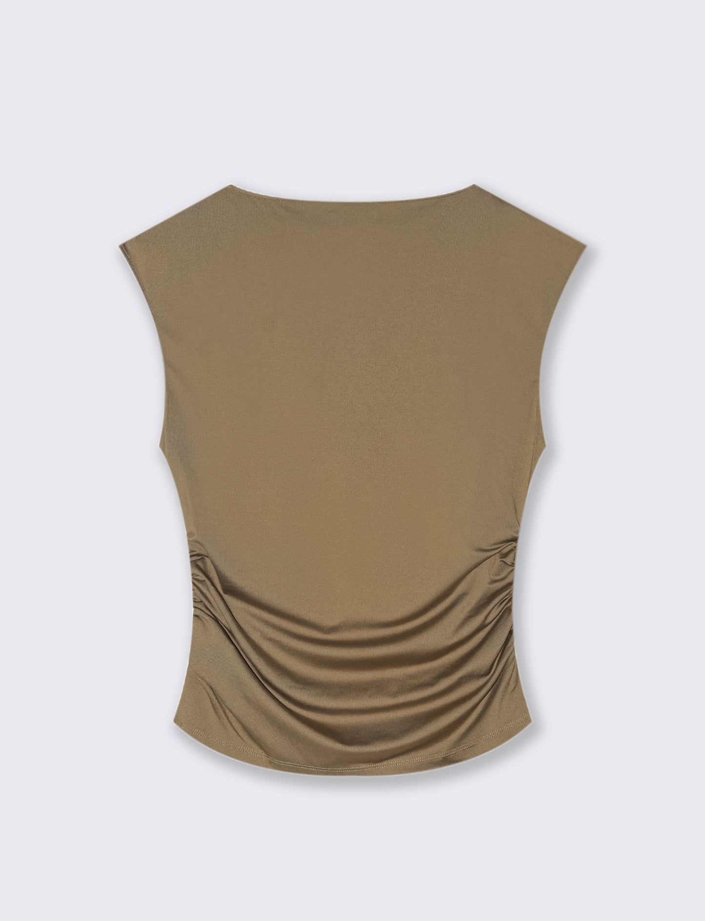 T-SHIRT CON SCOLLO A BARCA - Kaky 1