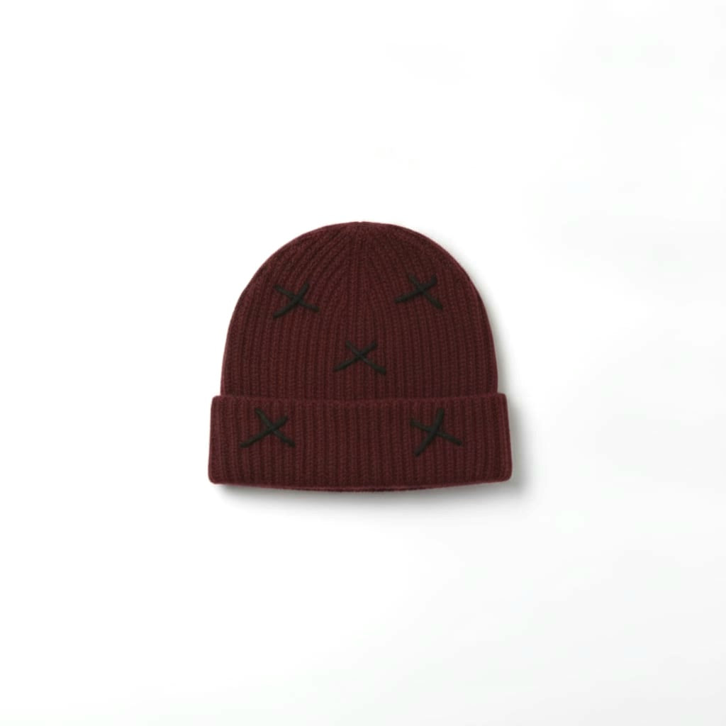 Elegant Bow Hat - Red