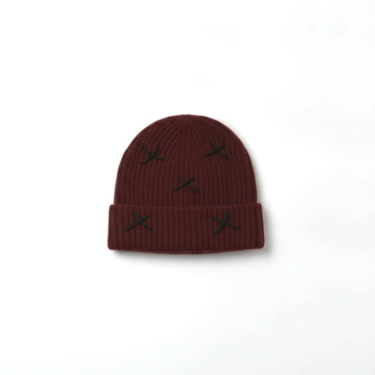 Elegant Bow Hat - Red