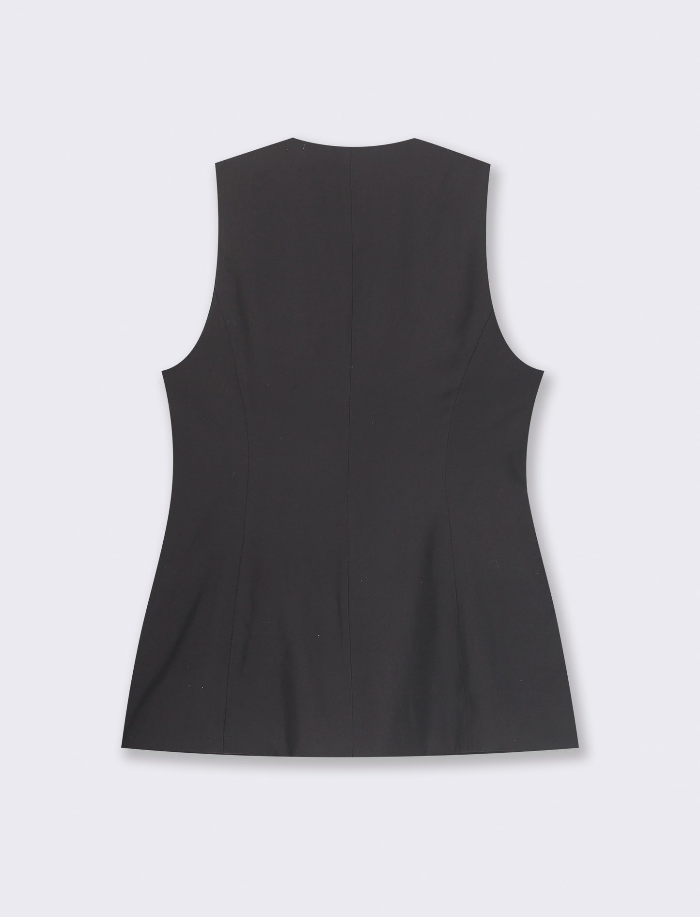 GILET LUNGO - Nero