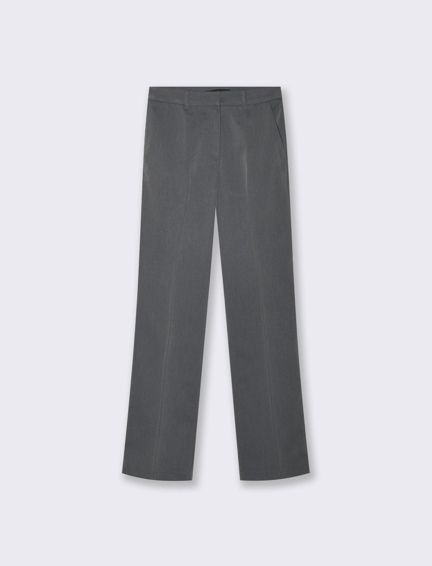 PANTALONE chiusura zip - Grigio mel.