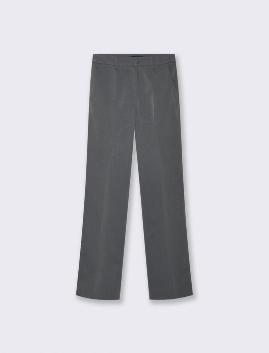 PANTALONE chiusura zip - Grigio mel.