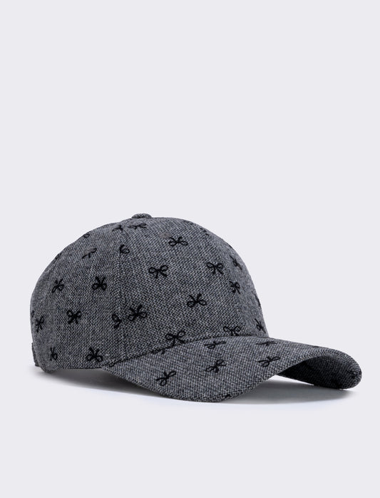 Baseball con fiocchetti - Grigio