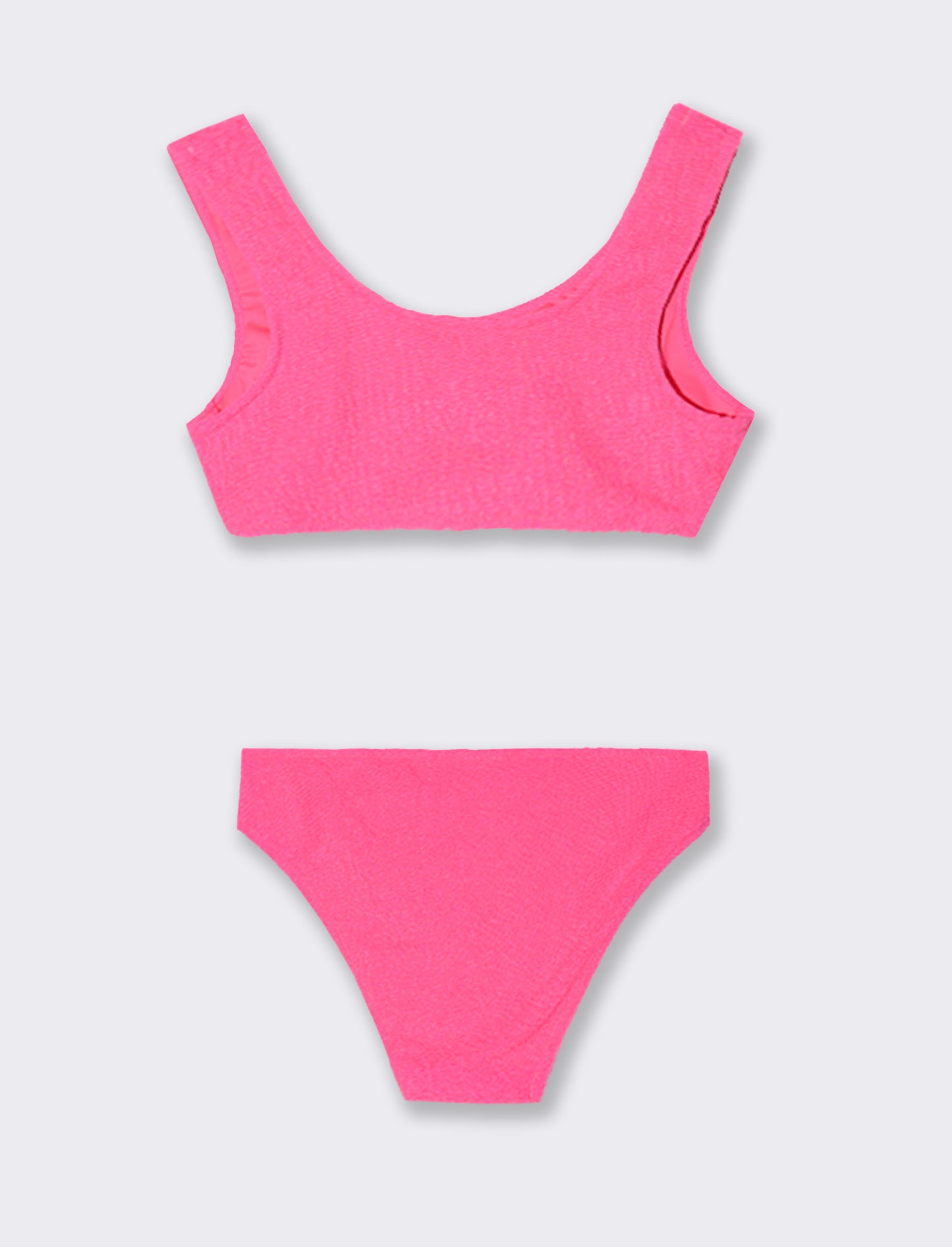 Costume fluo da bambina - Fuxia