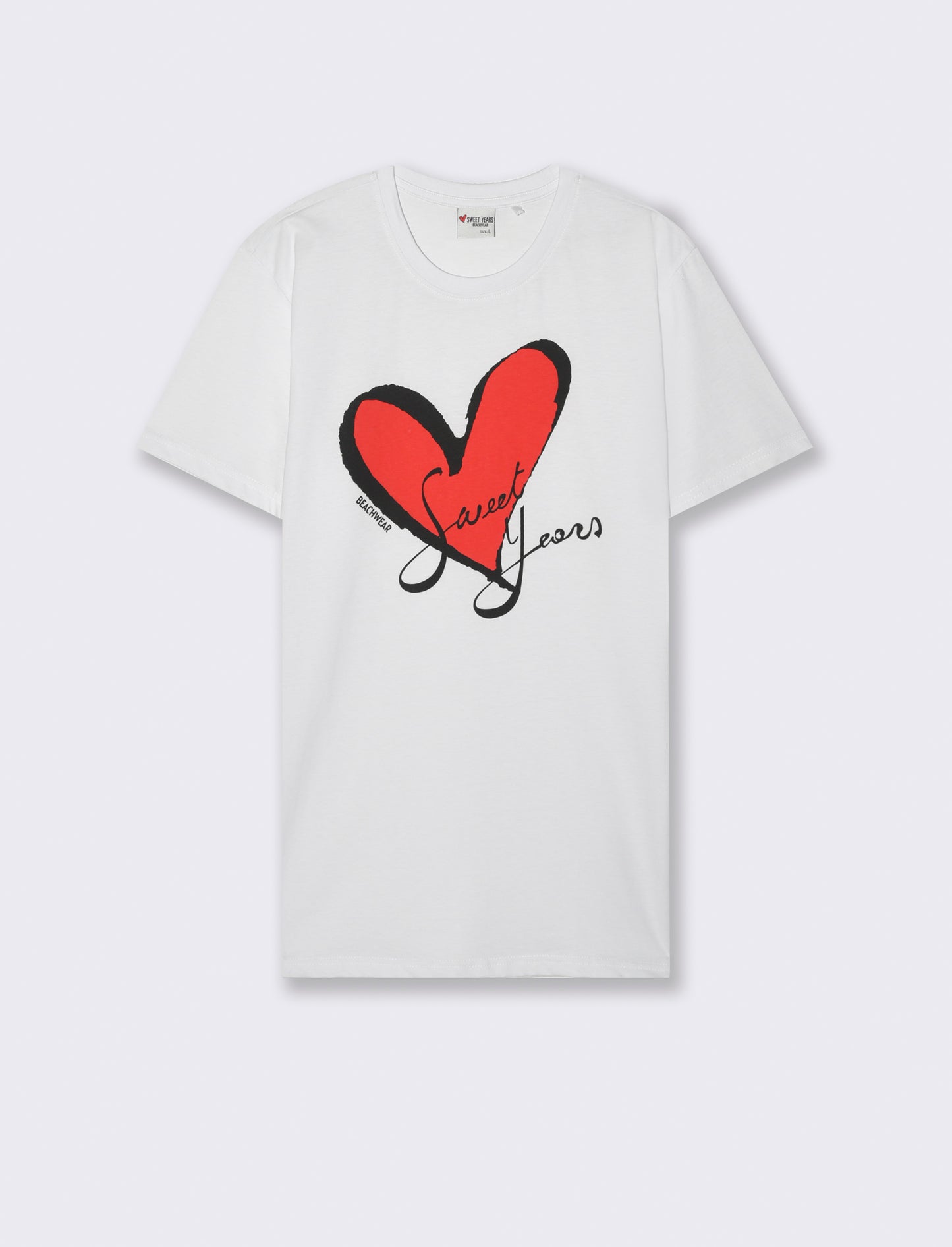 Man's sweet years printed t-shirt - White
