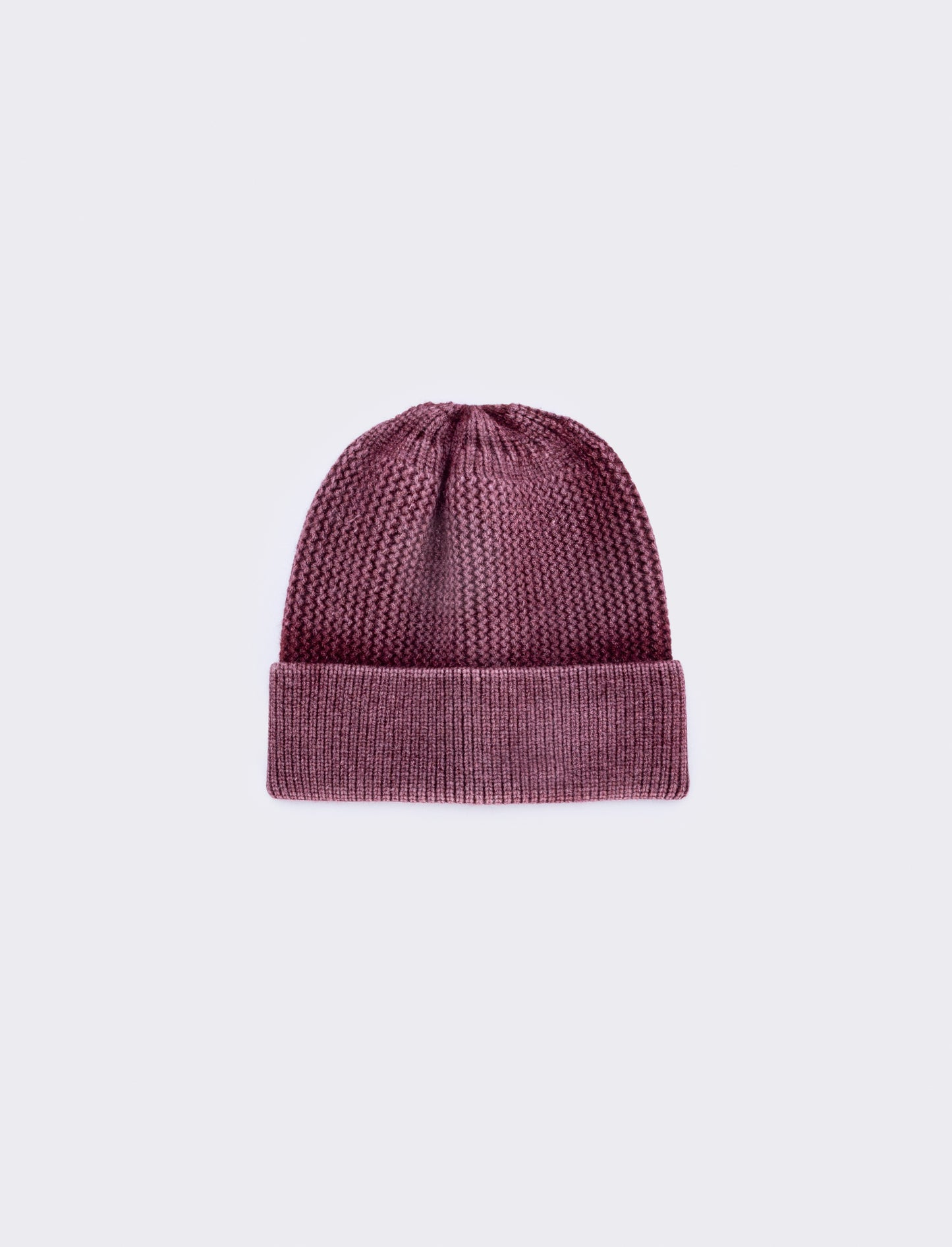 Cappello bambino con risvolto delavè - Bordeaux