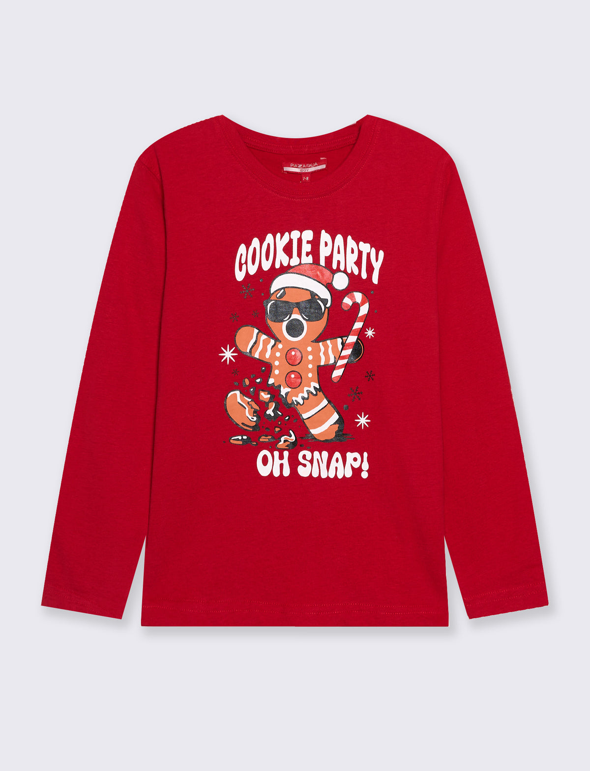 Magic Party Print T-Shirt - Red